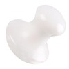 WOONEKY 1pc Jade Mushroom Scraping for Facial Massage White Jade