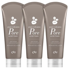 See2Y Volcanic Pore Scrub Foam Cleansing Large Capacity 220ml 3pcs / 화산송이 모공 스크럽 폼클렌징 대용량 220ml 3개