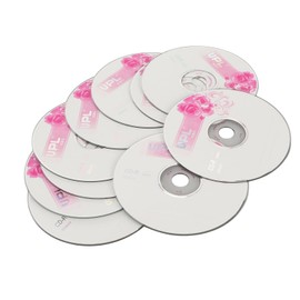 Jectse 52x Speed Blank CD-R Discs with 700MB Capacity, Ideal for Storing Digital Images and Music with Long Term Data Archiving Life (Pack of 10)