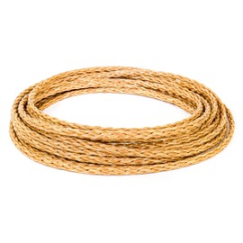 SGT KNOTS Hollow Braid ProManila - Lightweight Multi-Purpose Rope, Moisture and Element Resistant (1/4" x 25ft, Tan)