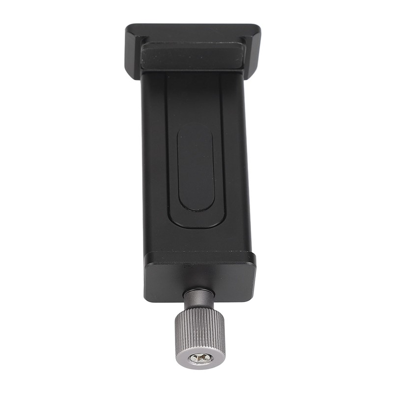 Phone Tripod Mount with Cold Shoe 1/4in Screw Hole Expandable