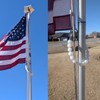 JRED Flagpole Retainer Ring, Poles Accessories to Keep Flag Close