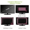 Smart Home LED TV Backlight Strip 6.56ft Waterproof RGB with