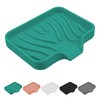 Soap Dish, KIACFFH Soap Sponge Holder for Kitchen Sink Soap
