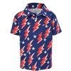 Polo de verano patriótico 4 de julio, Azul, 7