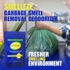 SMELLEZE Natural Garbage Smell Removal Deodorizer: 2 lb. Granules Rids