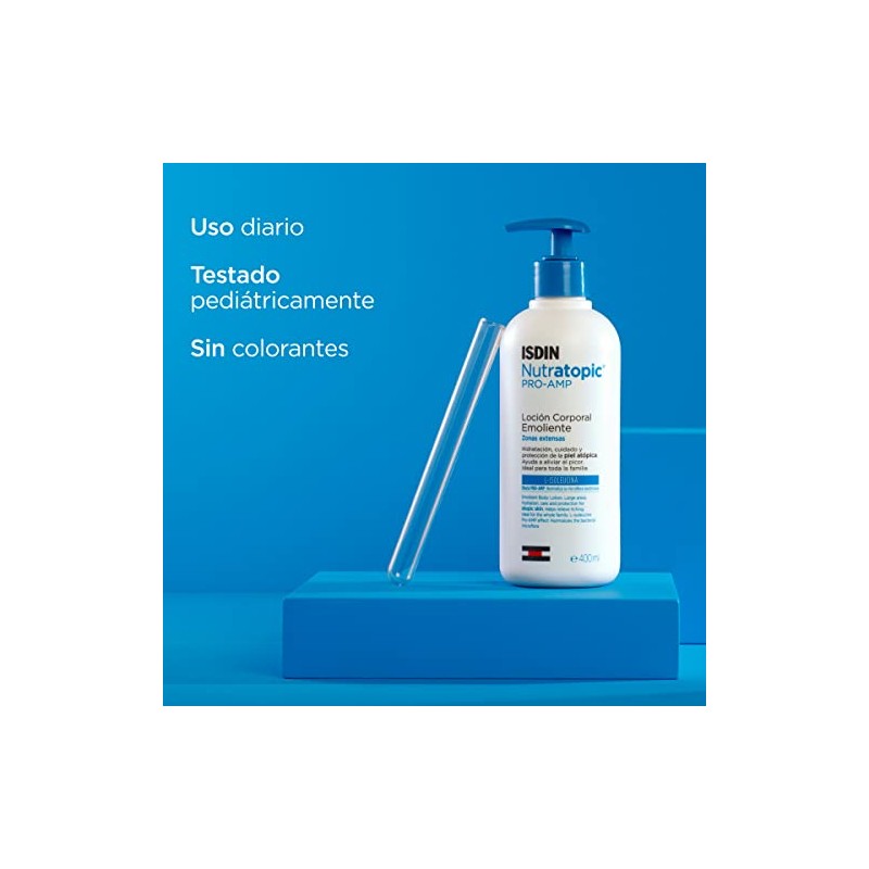 Isdin Loción Emoliente Nutratopic Pro-Amp 400 ml