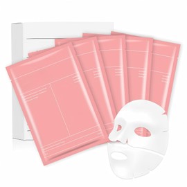 Yozexin Pack of 5 Organic Collagen Mask Overnight, Hydrating Overnight Mask, Anti-Ageing Collagen Face Mask for Deep Hydration, Reduces Fine Lines, Improves Elasticity