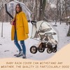 Universal Rain Cover for Pushchairs - Transparent Rain Cover Buggy