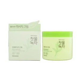 Welcos 과일나라 첫물녹차 컨트롤 마사지 크림 300g 맛사지 Fruit Country First Green Tea Control Massage Cream 300g Massage