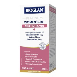 Bioglan Platinum Womens 60+ Multi 60 Tablets
