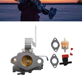 munirater Carburetor Carb Replacement for AV520 TV085XA 2-Cycle Vertical Engine Jiffy Ice Auger Model 640263 631720A 640290