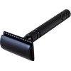 Hans Baier Exclusive Safety Razor Set Metal Black with 10