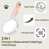 Fenenik Pet Cat Dog Food Scoop, Dog Cup Capacity Cat