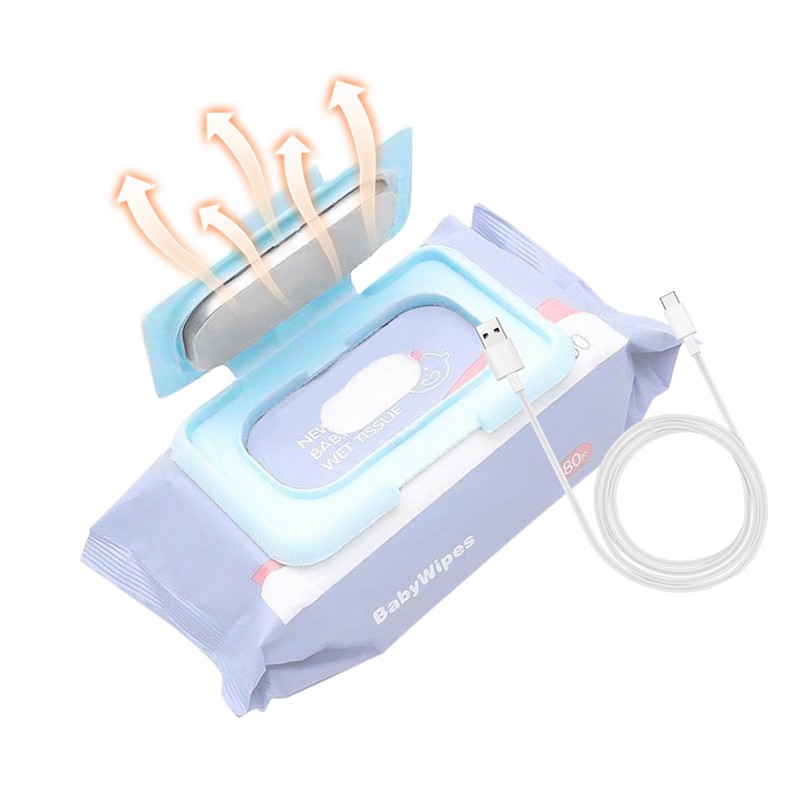 Baby Wipe Warmer Portable Baby Wet Wipes Warmer Heater USB