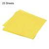 MECCANIXITY 25 Sheet Origami Paper Double Sided Lemon Yellow 5.5x5.5