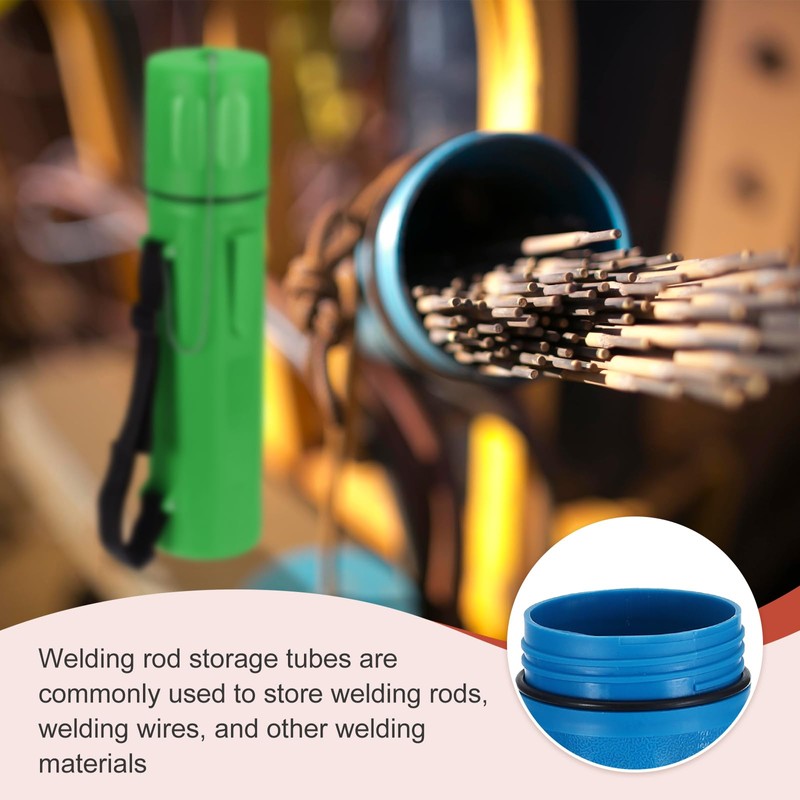 sourcing map Welding Rod Storage Tube, 14 Inch Tungsten Electrode