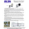 Jake Sales (2) Chain Link Rolling Gate NYLON TRACK ROLLERS: