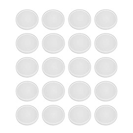 Glass Table Bumpers 20PCS Non Adhesive Anti Slip Silicone Pads for Glass Table Top Spacer