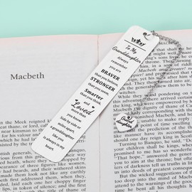 Granddaughter Gifts from Grandma Nana Gift for Granddaughter Inspirational Bookmark for Women Granddaughter Birthday Graduation Christmas Gifts for Granddaughter from Grandma Grandpa Grandparents Gift