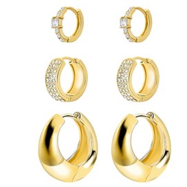 Earrings Set, Chunky Earrings for Women, Earrings for Women, Alloy Steel