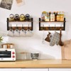 YMYNY Coat Rack Shelf Wall Mounted, Coat Hooks Set of