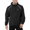 baleaf Men's Rain Jacket Waterproof Windbreaker Running Cycling Golf Hiking