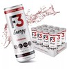 12 Pack- F3 Energy Drink Muscle & Brain(Multiple Flavors, Read