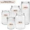 mikken 30 White Lids TO 82/8.5 cm for Preserving Jars