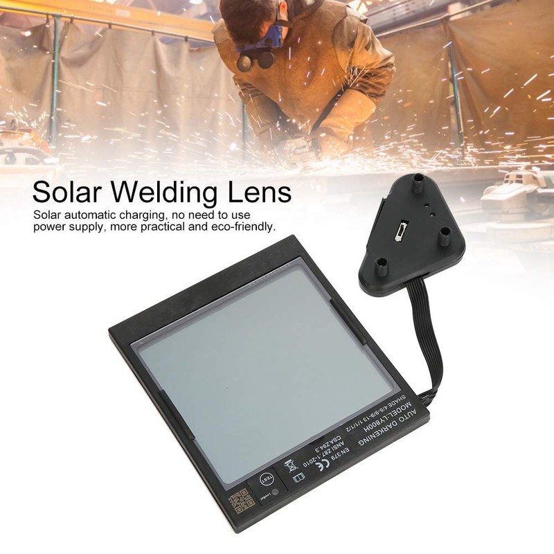 Welding Auto Darkening Lens, Welding Cover Solar Helmet Lens Welder