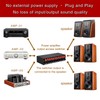 CXCTCT 3 in 3 Out 300W Per Channel Speaker Amplifier
