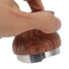 Coffee Distributor Stainless Steel Rosewood Coffee Tamper Leveler for Coffee