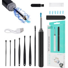 Ne3 Pro 2025 LED Ear Wax Cleaner Ear Camera Otoscope with Light Cleaner Removal Kit