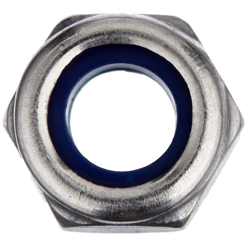 Self-Locking Hex Nuts (Pack of 100) - V2A Stainless Steel