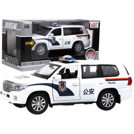 VB32134 1:32 Highly Simulation Electric Car Model Toy for Children with Light Sound (White)
