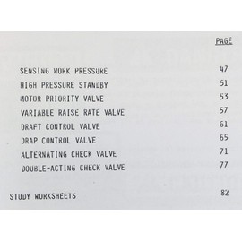 International 5088 5288 5488 Tractors Hydraulic Training Manual Service