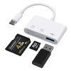 3 in 1 USB C SD Card Reader, USB Port