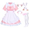 Wannsee Anime French Cat Maid Apron Fancy Dress Cosplay Costume