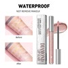 Metallic Diamond Glitter Lip Gloss - Waterproof, Lightweight, Long-Lasting Pink