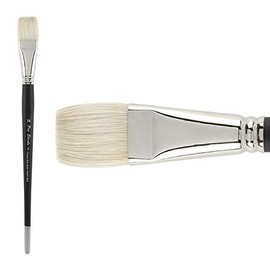 Creative Mark Pro Stroke Premium Artist White ChungKing Hog Bristle Paint Brush - Bright 14