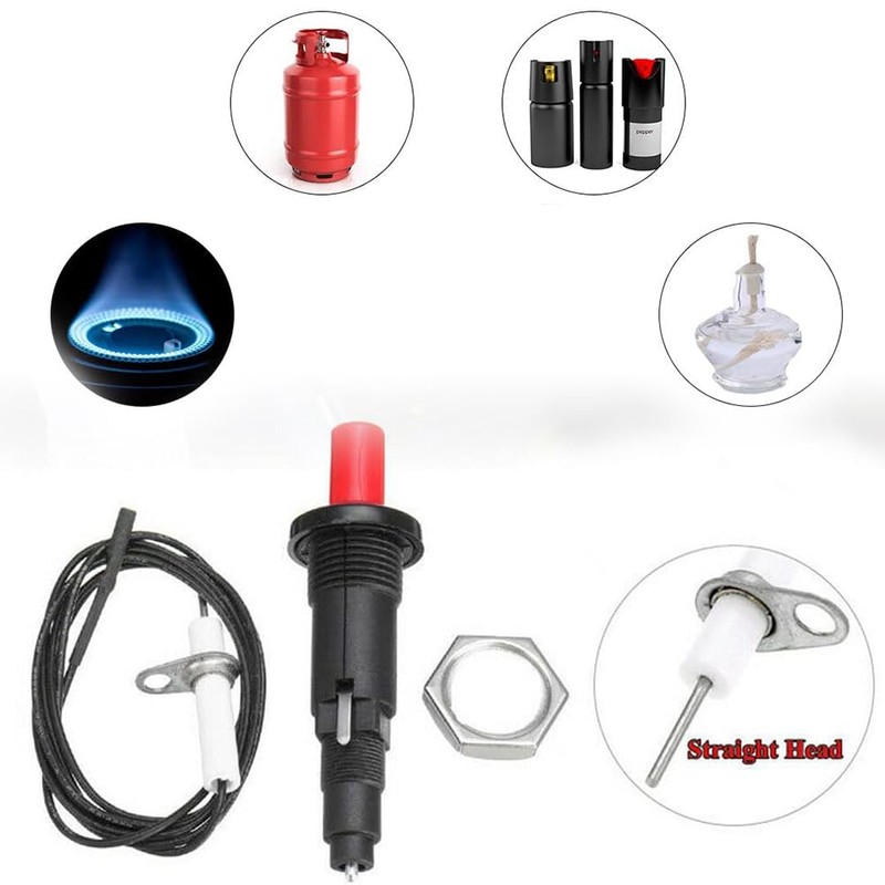 Rakiuty Piezo Igniter, Piezo Igniter, Spark Ignition, 1 Out 2