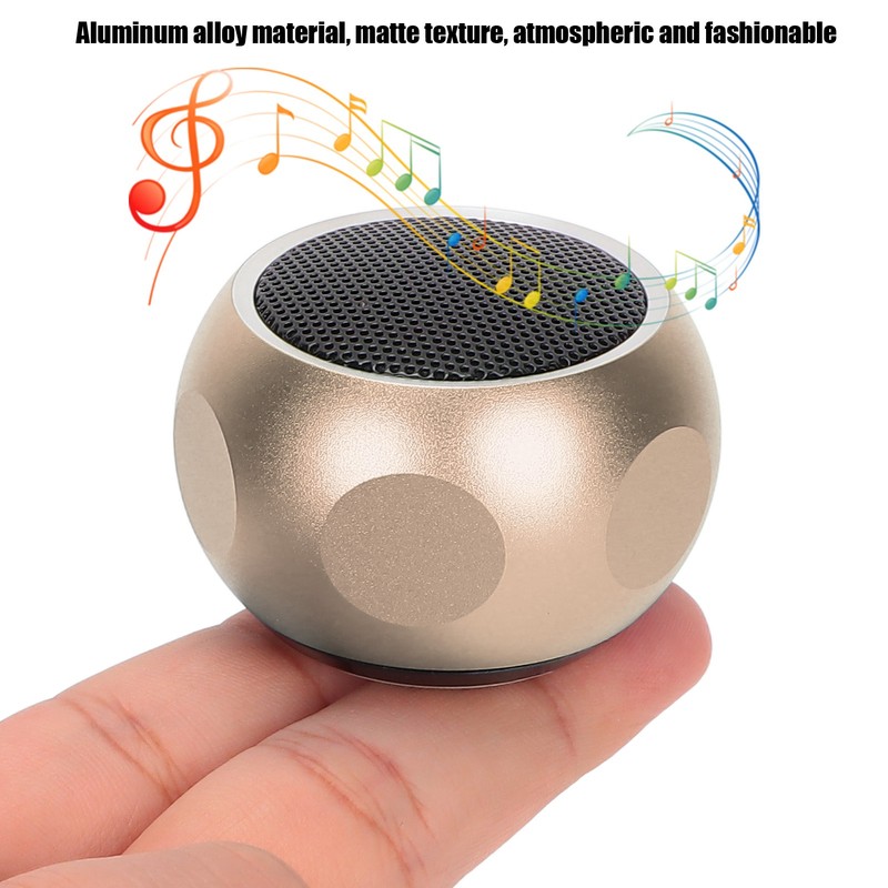 Mini Portable Bluetooth Speaker Cute Tiny Wireless Speaker with Lanyard