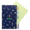 Sunstar Stationery Pikmin Clear File A4 A Pattern S2135310