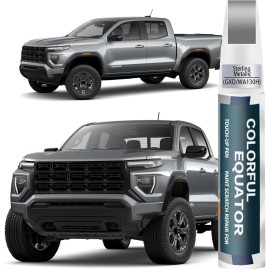 SNSIR Touch Up Paint Kit for GMC Sterling Metallic GXD/WA130H Car Scratch Remover Kit