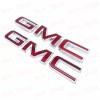 GMC NEW RED Front & Rear Emblem kit For 2019