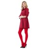 CozyWow Women's 80D Soft Opaque Tights, High Waist Solid Color