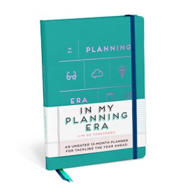 Knock Knock In My Planning Era Large Hardcover Planner: Undated 12-Month Planner