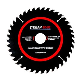 Titman Edge TCT General Purpose Saw Blade 184mm x 30mm x 40 Tooth - TB1844030