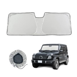 SEIWA IMP383 Pop-up Folding, Front Use, UV Protection, Special Design, Titanium Silver Coating, UV Protection, Over 99.9%, Heat Shielding Rate, 58% of Heatstroke, Extreme Heatstroke, Overnight in Car