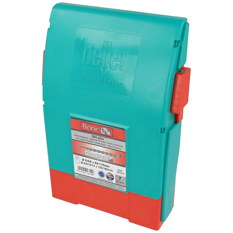 SDS-plus Bionic Drill Bit Set, 4010159163156